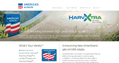 Desktop Screenshot of americasalfalfa.com